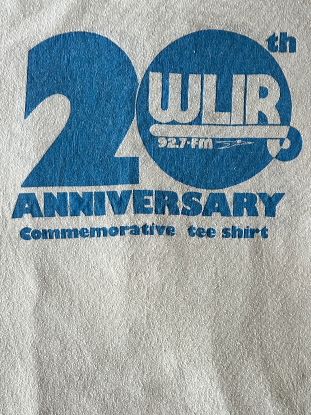Vintage 80s WLIR 92.7 Radio Tee
